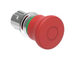 LOVATO ELECTRIC LPSB204 Switch Actuator, Spring Return, Extended, Red, Lovato PLatinum Series 22mm Pushbutton Switches