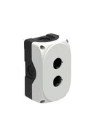 LOVATO LPZP1A5 Control Station, Yellow, 1 Hole, Polycarbonate, 22.3mm Dia, 2.2" D x 2.83" W x 2.83" H