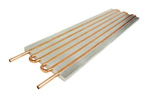 ADVANCED THERMAL SOLUTIONS ATS-TCP-1005 Cold Plate, Tubed, Aluminum 6063, 0.004°C/W, Unfinished, 24.02" x 7.01" x 0.6"