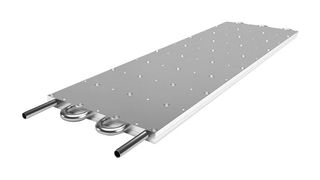 ADVANCED THERMAL SOLUTIONS ATS-TCP-1023 Cold Plate, Tubed, Aluminum 6063, 0.006°C/W, Unfinished, 24.02" x 7.52" x 0.6"