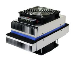 ADVANCED THERMAL SOLUTIONS ATS-WFF-100W-12-C Thermoelectric Cooler Assembly, Air to Air, 14 A, 12 VDC, 59 W, 9.84" L x 5.24" W x 6.26" D