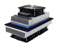ADVANCED THERMAL SOLUTIONS ATS-FF-150W-24-C Thermoelectric Cooler Assembly, Air to Air, 8.2 A, 24 VDC, 90 W, 11.81" L x 6.29" W x 6.69" D