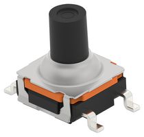 TE CONNECTIVITY - ALCOSWITCH STS77A25BSMTR Tactile Switch, SPST-NO, STS Series, Top Actuated, Surface Mount, Round Button, 250 gf