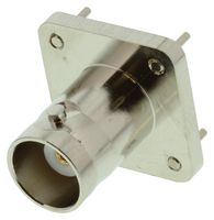 POMONA 4578 RF / Coaxial Connector, BNC Coaxial, Straight Flanged Jack, Solder, 50 ohm, Beryllium Copper