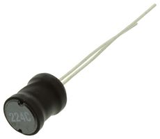 MURATA POWER SOLUTIONS 13R224C Inductor, Radial, 1300R Series, 220 µH, 700 mA, 700 mA, 0.47 ohm, ± 10%