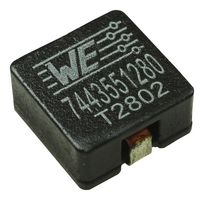 WURTH ELEKTRONIK 7443551280 Power Inductor (SMD), 2.8 µH, 20 A, Shielded, 17.5 A, WE-HCI Series
