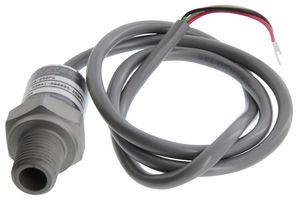 TE CONNECTIVITY MSP-300-250-P-4-N-1 Pressure Transmitter, Gauge, NPT, 0 psi, 250 psi, 1/4"-18, Cable