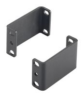 PANDUIT RSB1B Mounting Bracket, Black, 2.9" Depth, Steel, 44 mm, 20 mm, Enclosure Racks, 1.7 ", 0.8 "