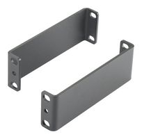 PANDUIT RSB1C Mounting Bracket, Black, 5.3" Depth, Steel, 44 mm, 20 mm, Enclosure Racks, 1.7 ", 0.8 "
