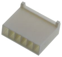 MULTICOMP PRO MC34487 Connector Housing, MC34 Series, Receptacle, 6 Positions, 2.54 mm, 2218T Crimp Contacts