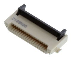 OMRON ELECTRONIC COMPONENTS XF3M(1)-0815-1B FFC / FPC Board Connector, 1 mm, 8 Contacts, XF3M Series, Surface Mount, Top, Bottom, 1 Row