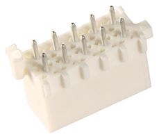 TE CONNECTIVITY - AMP 1-770743-1 Cabezal de Pin, Cable-a-Tarjeta, 4.14 mm, 2 Líneas, 10 Contactos, Recto Agujero Pasante