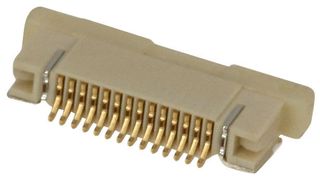 AMP - TE CONNECTIVITY 1-1734592-4 FFC / FPC Board Connector, 0.5 mm, 14 Contacts, Receptacle, FPC Series, Surface Mount, Bottom