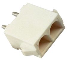 AMP - TE CONNECTIVITY 643414-1 Cabezal de Pin, UL94V-0, Cable-a-Tarjeta, 6.35 mm, 1 Líneas, 3 Contactos, Recto Agujero Pasante