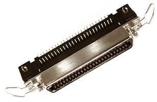 AMP - TE CONNECTIVITY 5555149-3 I/O Connector, 50 Contacts, Receptacle, Wire to Board, Through Hole, Champ 0.085 Series