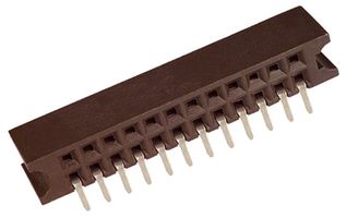 AMP - TE CONNECTIVITY 5-532955-4 PCB Receptacle, Board-to-Board, 2.54 mm, 2 Rows, 24 Contacts, Through Hole Mount Right Angle