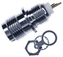 AMPHENOL RF 031-2301-RFX RF / Coaxial Connector, TNC Coaxial, Straight Bulkhead Jack, Solder, 50 ohm, Beryllium Copper