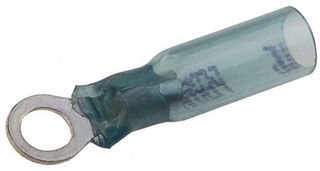 MOLEX 19164-0032 Ring Tongue Terminal, M3.5, #6, 14 AWG, 1.94 mm², Perma-Seal 19164 Series, Blue