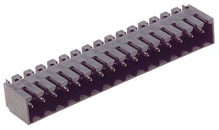 WEIDMULLER 1761682001 Terminal Block, Header, 3.5 mm, 16 Positions, 10 A, 300 V, Through Hole Right Angle