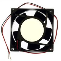 MULTICOMP MC23721 AC Axial Fan, 220V to 240V, Square, 119 mm, 38 mm, Precision Ball Bearing, 78 CFM