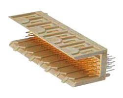 AMPHENOL COMMUNICATIONS SOLUTIONS 89035-112LF Conector, Serie Metral, 24 Contactos, 2 mm, Receptáculo eléctrico, A presión, 4 Líneas