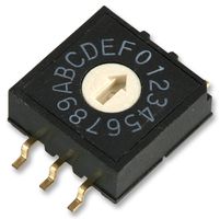 MULTICOMP PRO MCRM3AF-16R Rotary Switch, 16 Position, 16 Pole, 22.5 °, 250 V, MCRM Series