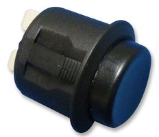 MULTICOMP PRO R13-527D-02-BB Pushbutton Switch, 20.2 mm, SPST, Off-On, Round Raised, Black