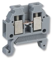 PHOENIX CONTACT 3100305 DIN Rail Mount Terminal Block, 2 Positions, 26 AWG, 16 AWG, 1.5 mm², Screw, 15 A