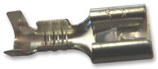 MULTICOMP PRO 601LT Quick Disconnect Terminal, Female Quick Disconnect, 6.35mm x 0.81mm, 0.25" x 0.032", 16 AWG, 14 AWG