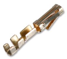 TE CONNECTIVITY - AMP 181270-1 Contacto, Serie AMPMODU Mod II, Hembra, Crimpado, 22 AWG, Contactos con Recubrimiento de Oro