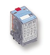 RELECO C9-A41X24A Relevador de Potencia, 4PDT, 24 VAC, 5 A, Serie C9, Hembra