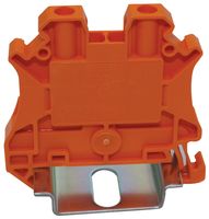 EATON CUTLER HAMMER XBUT10OR Bloque de Terminal c/Montaje en Riel DIN, 2 Posiciones, 20 AWG, 6 AWG, Tornillo, 76 A