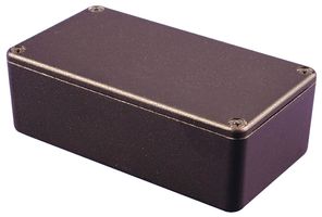 HAMMOND 1590MMBK Metal Enclosure, Diecast, Mounting Ribs, Small, Diecast Aluminum, 30.48 mm, 50 mm, 50 mm, IP54