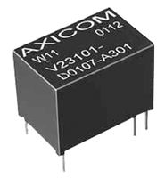 AXICOM - TE CONNECTIVITY 3-1393779-3 Signal Relay, 12 VDC, SPDT, 1.25 A, W11/V23101 Series, Through Hole, Non Latching