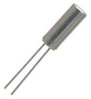 EUROQUARTZ MH32768B Crystal, Cylinder, 32.768 kHz, Cylinder Radial, 8mm x 3mm Dia, 12.5 pF, 20 ppm, MH32768 Series