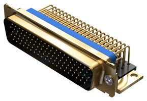POSITRONIC DD104M4R7000/AA D Sub Connector, High Density, Plug, DD Series, 104 Contacts, DF, Through Hole Right Angle