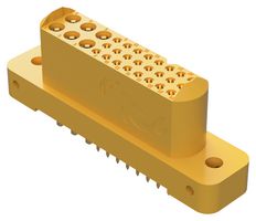 POSITRONIC GFSH624F3H/AA Rectangular Power Connector, 30 Contacts, GFSH Series, Panel PCB Mount, Through Hole Straight
