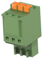 BUCHANAN - TE CONNECTIVITY 1-2385001-3 Pluggable Terminal Block, 2.5 mm, 13 Positions, 0.52 mm², Push In