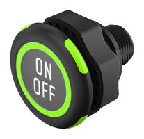 EAO 84-ASKS-B12-049E Touch Button Switch, 8.4 V to 32 V, NO / NC, Multicolor, Series 84, IP69K