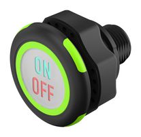 EAO 84-ASKS-C12-04A4 Touch Button Switch, 8.4 V to 32 V, NO / NC, Multicolor, Series 84, IP69K