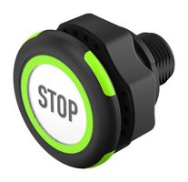 EAO 84-ASKS-C18-04A8 Touch Button Switch, 8.4 V to 32 V, NO / NC, Multicolor, Series 84, IP69K