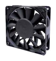 ORION FANS OD1238-24MBVXE DC Axial Fan, 24 V, Square, 120 mm, 38 mm, Ball Bearing, 215 CFM