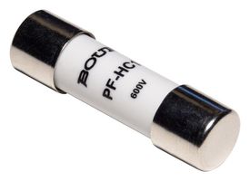 BOURNS PF-HC1-12 Fuse, Industrial / Power, PF-H Series, 12 A, 600 V, 600 V, 10.3mm x 38mm, 0.4" x 1.5"