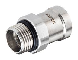 AMPHENOL LTW SQDB-04SAFM-BNA001 Liquid Cooling Connector, Metal Body, Socket, 3/4"-16 UNF Male, Size DN05