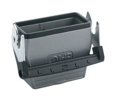 LAPP 100469NP Heavy Duty Connector, Cable Coupler, Hood, Bottom Entry, Aluminum Alloy Body, 1 Lever, 10B