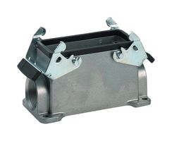 LAPP 100750NP Heavy Duty Connector, Base, Surface Mount, Aluminum Alloy Body, 2 Lever, 16B