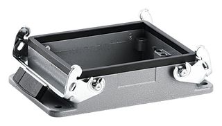LAPP 10132000 Heavy Duty Connector, Base, Panel Mount, Aluminum Alloy Body, 2 Lever, 32B