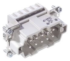 LAPP 10400100 Heavy Duty Connector, Wire Protection, EPIC HBE Series, Insert, 10+PE Contacts, 10B, Plug