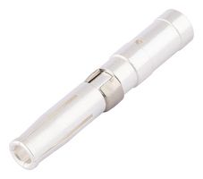 LAPP 1121810C Heavy Duty Connector Contact, EPIC MC 2.5 Series, Socket, 17 AWG, Crimp, Brass