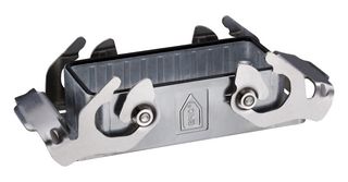 LAPP 70250217 Heavy Duty Connector, Base, Panel Mount, Zinc Alloy Body, 2 Lever, 16B